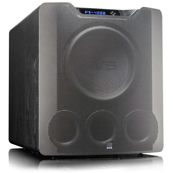 SVS PB-4000 - Caisson de Basse - Bois Noir ou Laquée Noire