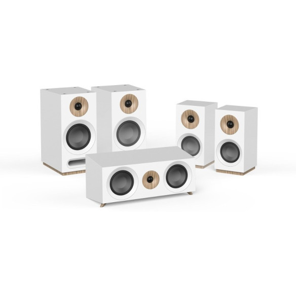 Jamo S 803 HCS - Pack Home Cinéma 5.0 - Bois Noir, Blanc ou Noyer