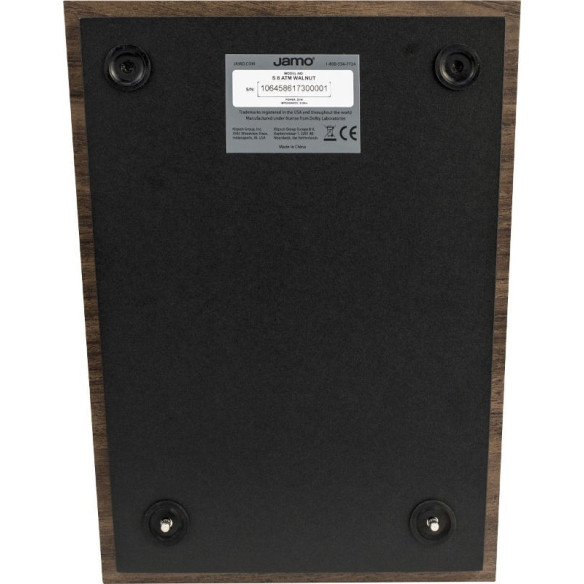 Jamo S 8 ATM - Enceintes Atmos - Bois Noir, Blanc ou Noyer