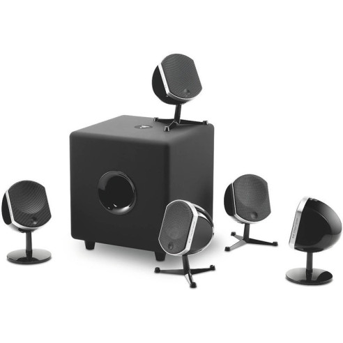 Focal Little Bird & Cub3 - Pack enceintes home cinéma design 5.1 blanc ou noir