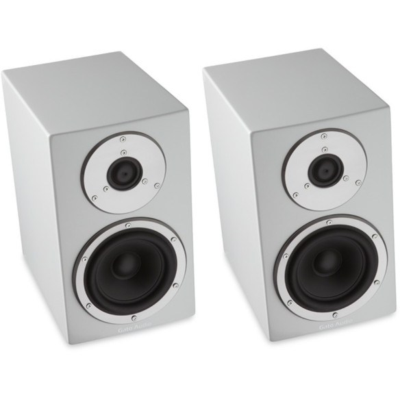 Gato Audio FM-8 - Enceintes Bibliothèques - Laquée Noire, Laquée Blanc ou Walnut