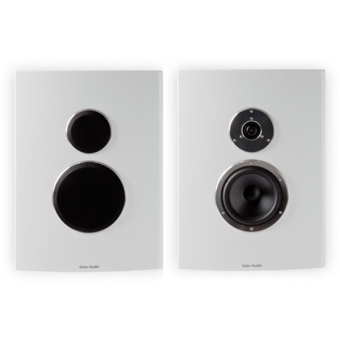 Gato Audio FM-9 - Enceintes Murales - Laquée Noire, Laquée Blanc ou Walnut