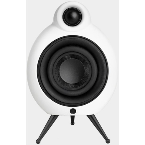 Scandyna Podspeakers MicroPod BT MKII - Enceinte Compacte Sans Fil - Noir Mat, Blanc Satiné ou Rouge Mat
