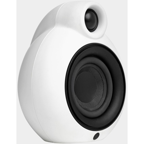 Scandyna Podspeakers MicroPod BT MKII - Enceinte Compacte Sans Fil - Noir Mat, Blanc Satiné ou Rouge Mat