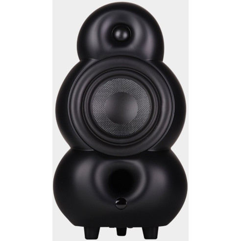 Podspeakers MiniPod MK4 - 2x Enceintes Bibliothèques - Noir, Blanc ou Rouge Mat