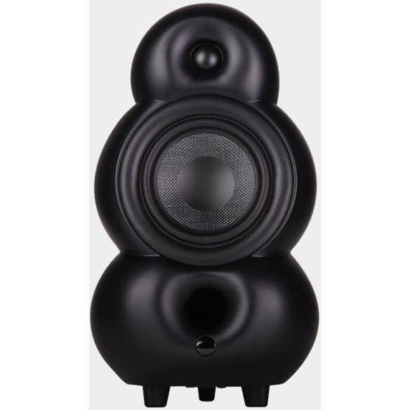 Podspeakers MiniPod MK4 - 2x Enceintes Bibliothèques - Noir, Blanc ou Rouge Mat