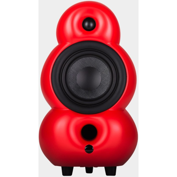 Podspeakers MiniPod MK4 - 2x Enceintes Bibliothèques - Noir, Blanc ou Rouge Mat