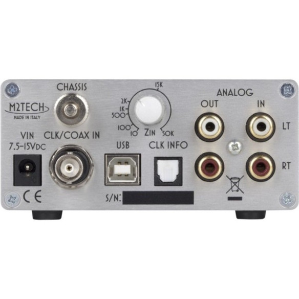 M2tech Evo PhonoDac Two - Convertisseur / Phono - Silver