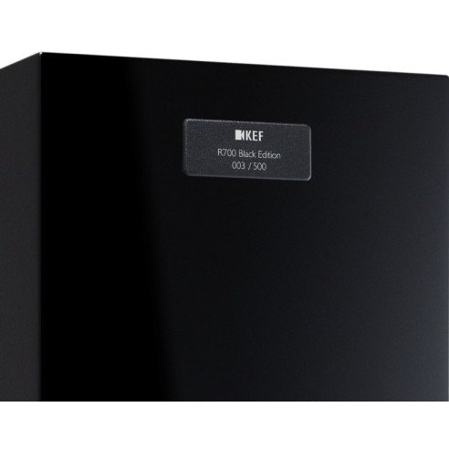 KEF R700 Black Edition - Enceintes Colonnes - Laquée Noir