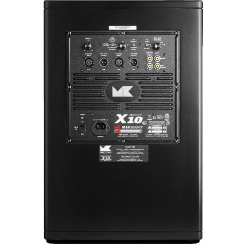 M&K Sound X10 - Caisson de Basses THX SELECT 2