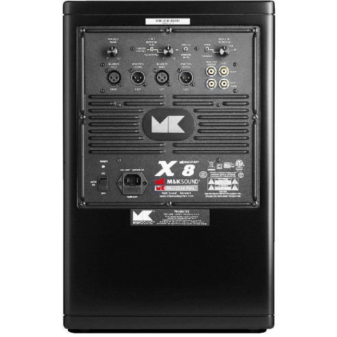 M&K Sound X8 - Caisson de Basses - Noir