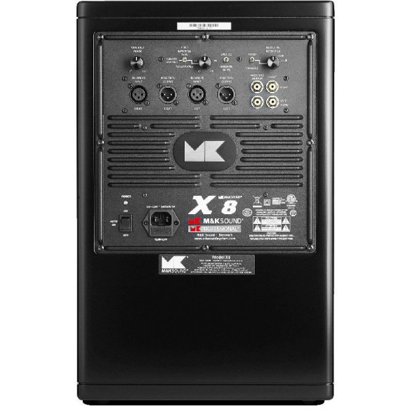 M&K Sound X8 - Caisson de Basses - Noir
