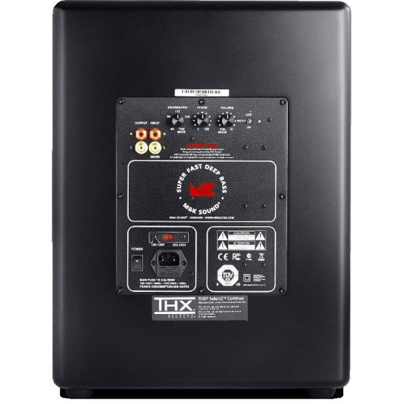 M&K Sound V12 - Caisson de Basses - Noir ou Blanc