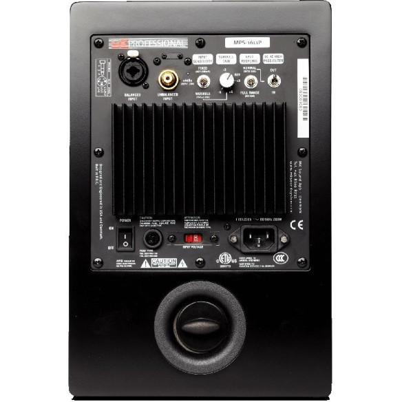 M&K Sound MPS-1611P - Enceinte Active - Noir