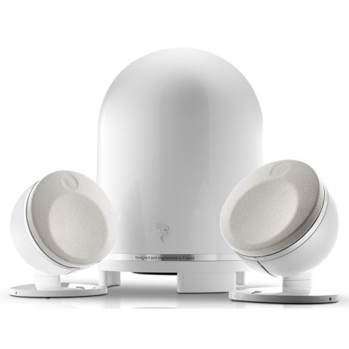 Focal Dôme - Pack 2.1 noir ou blanc ou rouge