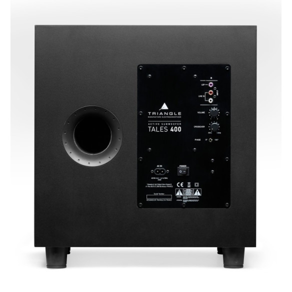 Triangle Tales 400 - Caisson de Basses - Noir ou Blanc
