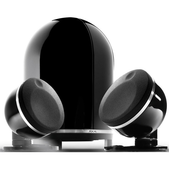 Focal Dôme - Pack 2.1 noir ou blanc ou rouge