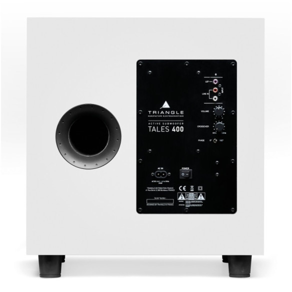Triangle Tales 400 - Caisson de Basses - Noir ou Blanc