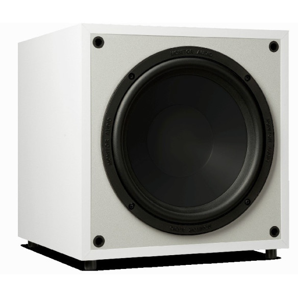 Monitor Audio MRW-10 - Caisson de Basses - Noir, Blanc ou Noyer