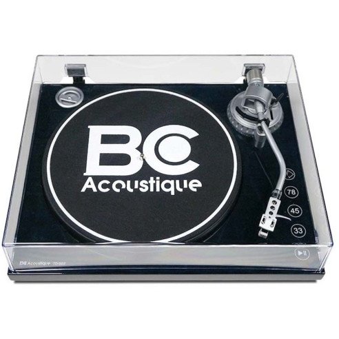 BC Acoustique TD-922 - Platine Vinyle - Noir, Acajou, Bois Clair ou Noyer