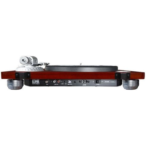 BC Acoustique TD-922 - Platine Vinyle - Noir, Acajou, Bois Clair ou Noyer