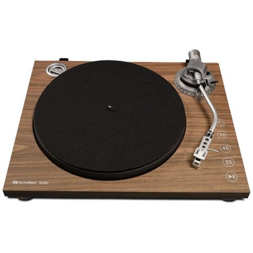 BC Acoustique TD-922 - Platine Vinyle - Noir, Acajou, Bois Clair ou Noyer
