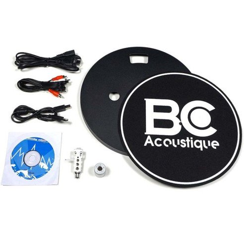 BC Acoustique TD-922 - Platine Vinyle - Noir, Acajou, Bois Clair ou Noyer