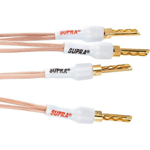 Supra XL Annorum Star Quad - Câbles Haut-parleurs Montés 2x 3m