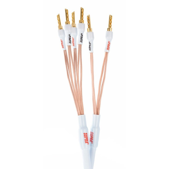 Supra XL Annorum BiWire - Câbles HP Montés 2x 3 mètres en bicablage