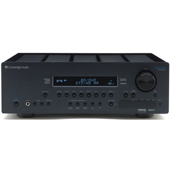 Cambridge 651R Azur - Ampli Home cinéma Noir ou Silver