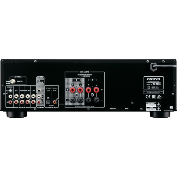 Onkyo TX-8220 - Ampli-Tuner Stéréo - Noir ou Silver