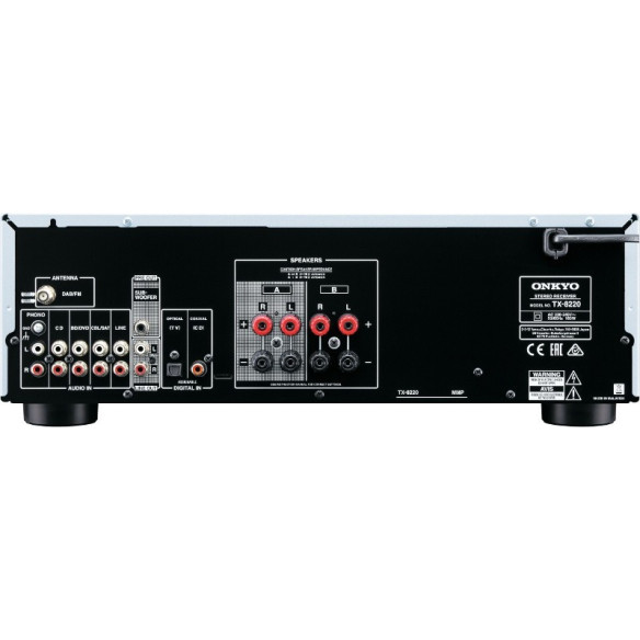 Onkyo TX-8220 - Ampli-Tuner Stéréo - Noir ou Silver
