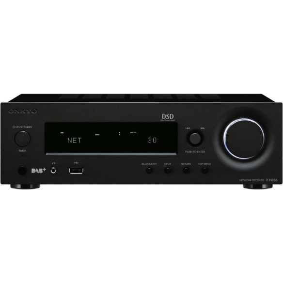 Onkyo R-N855 - Ampli Stéréo Réseau - Noir ou Silver