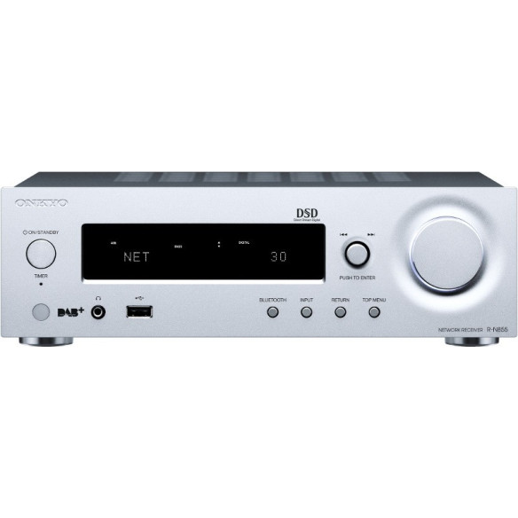 Onkyo R-N855 - Ampli Stéréo Réseau - Noir ou Silver
