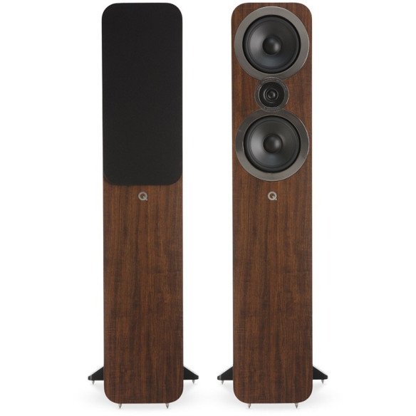 Q Acoustics 3050i - Enceintes Colonnes - Noir Mat, Blanc Mat, Noyer ou Graphite