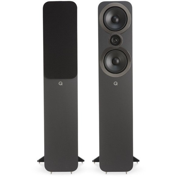 Q Acoustics 3050i - Enceintes Colonnes - Noir Mat, Blanc Mat, Noyer ou Graphite
