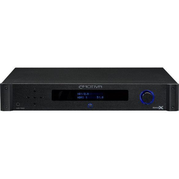 Emotiva BasX MC-700 + A-500 - Préampli Home Cinéma avec bloc 5x80W
