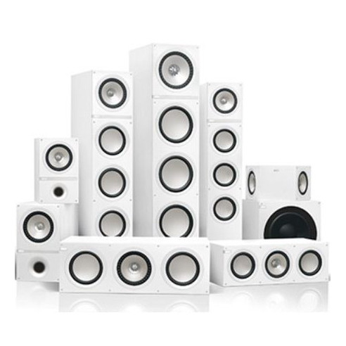 KEF Q400bV - Caisson de basses Blanc, Noir ou Noyer