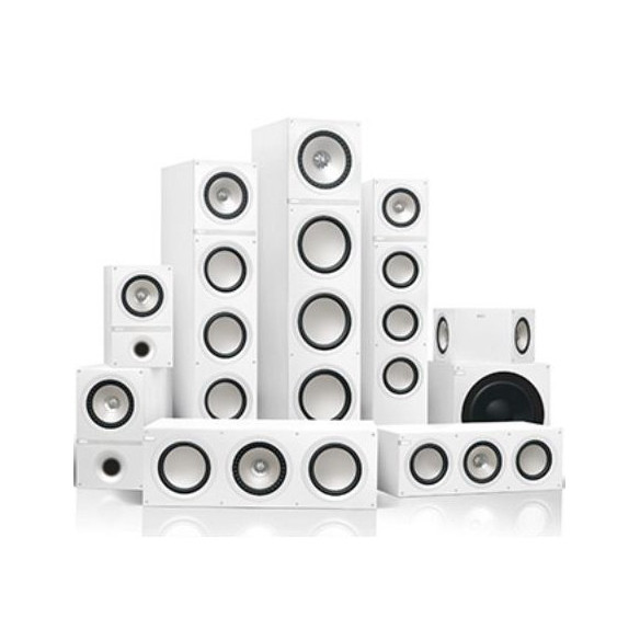 KEF Q400bV - Caisson de basses Blanc, Noir ou Noyer