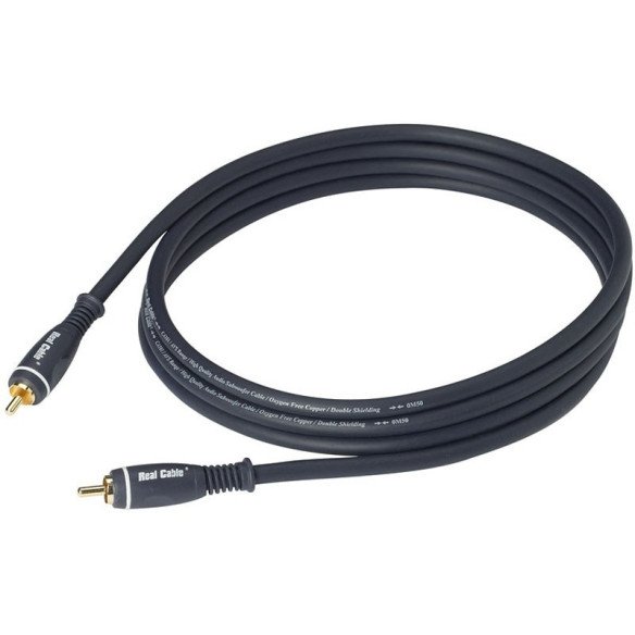 REAL CABLE CA-101 10m - Câble Subwoofer CA101