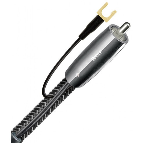 Audioquest Wolf - Câble Caisson RCA - Carbone