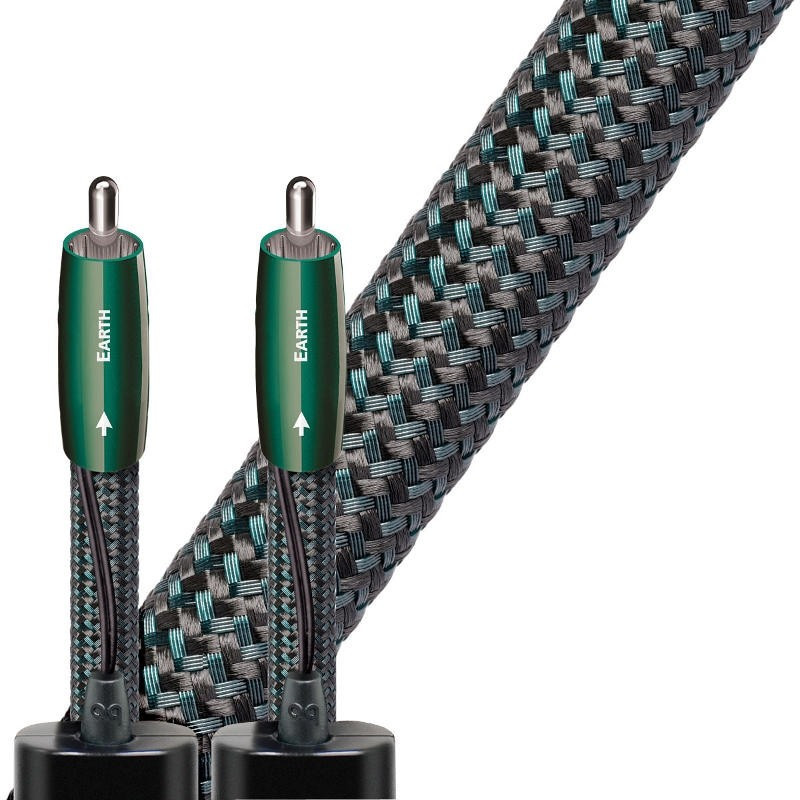 Audioquest Earth RCA Câbles de Modulation 72V DBS Carbon La paire