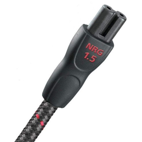 Audioquest NRG-1,5 EU - Câble Secteur - Rouge/Noir