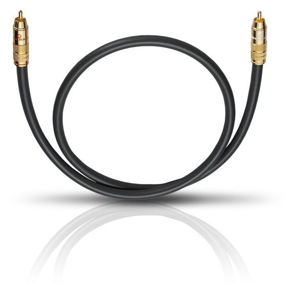 Oehlbach NF214 1m - Câble subwoofer / Caisson de basse 204501