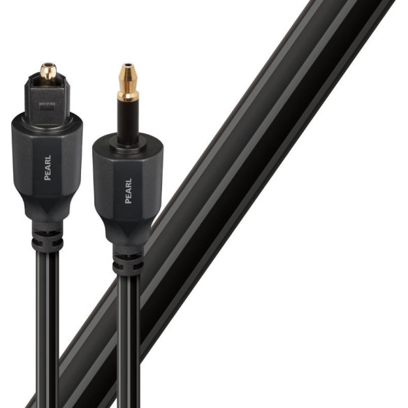 Audioquest Pearl Optique - Câble Optique - 0,75m / 1,5m / 3m / 5m / 8m / 12m / 16m