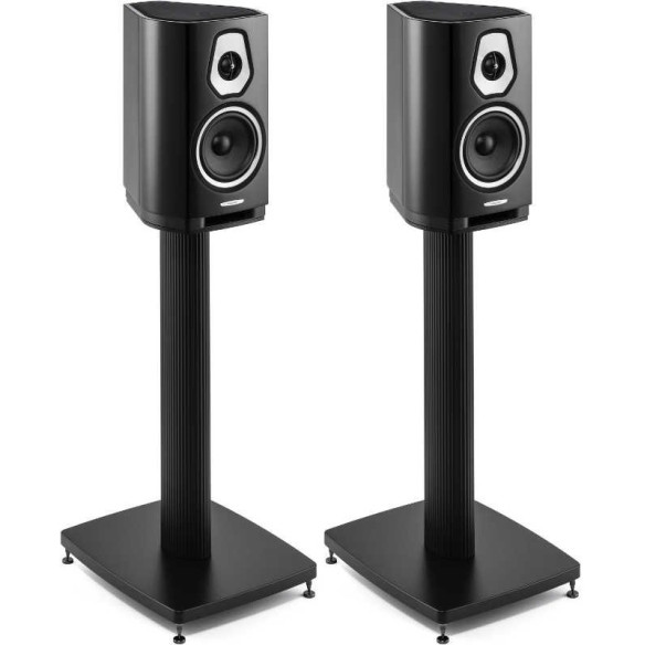 Sonus Faber Sonetto I - Enceintes Bibliothèques - Laquée Noire, Blanc Satin ou Noyer