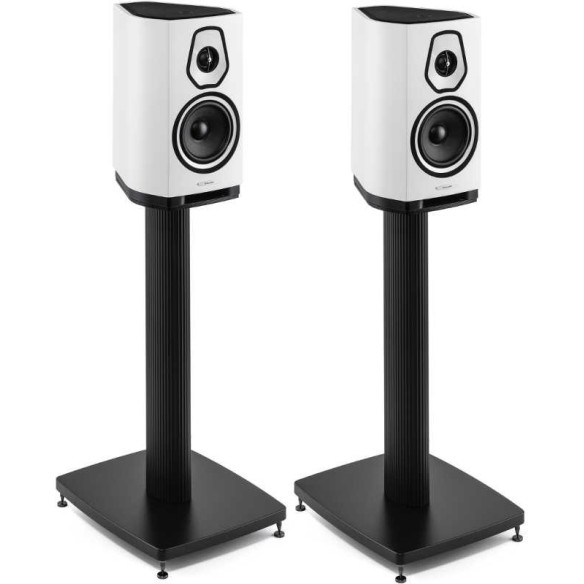 Sonus Faber Sonetto I - Enceintes Bibliothèques - Laquée Noire, Blanc Satin ou Noyer