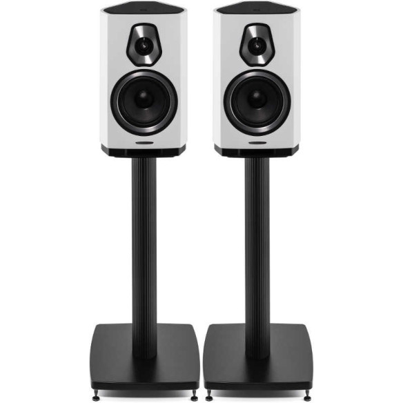 Sonus Faber Sonetto II - Enceintes Bibliothèques - Laquée Noire, Blanc Satin ou Noyer