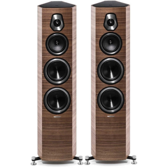 Sonus Faber Sonetto V - Enceintes Colonnes noyer