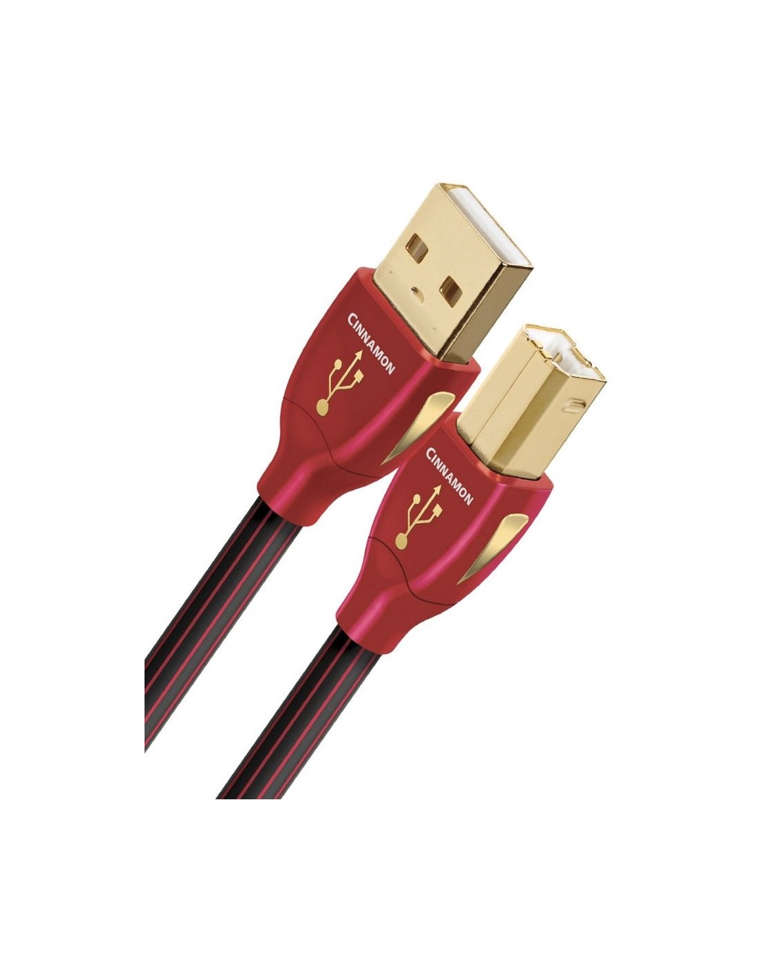 Souris filaire USB-A & USB-C SUNSET rouge